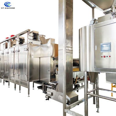 良い価格 1000-1200 kg/h 工場使用に適したブランチピーナッツ生産ライン オンライン