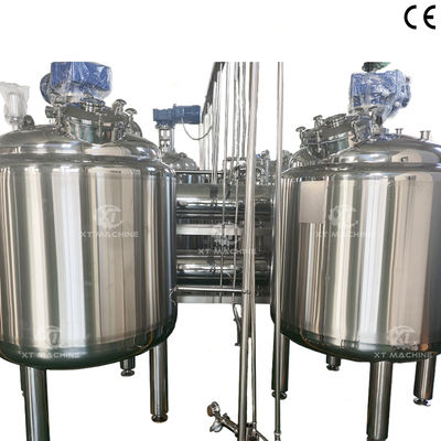 良い価格 SS304 Peanut Butter Mixing Tank De-gassing Tank 200L-1000L オンライン