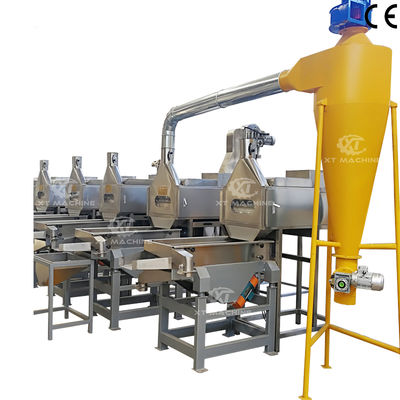 良い価格 500-1000kg/h Peanut Cutting and Blanching Machine Split Nut Blanching Machine With CE Certification オンライン