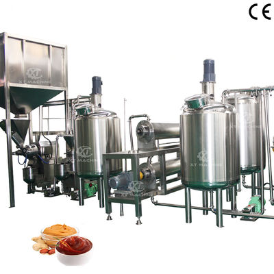 良い価格 Food Grade Customizable Crispy Peanut Butter Production Line for Nut Processing Plants オンライン