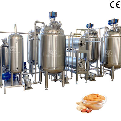 良い価格 Peanut Butter Blending Tank High Quality Heating and Insulation Mixing Tank Industrial Emulsifying Mixing tank オンライン