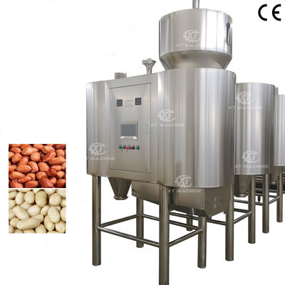 良い価格 High Blanching Rate Pneumatic Air Peanut Peeling Machine 1000kg/h Blanched Peanut Making Machine オンライン