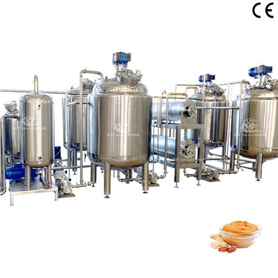 良い価格 Peanut Butter Blending Tank High Quality Heating and Insulation Mixing Tank Industrial Emulsifying Mixing tank オンライン
