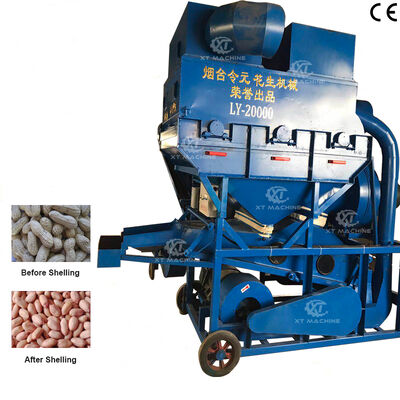 良い価格 High Shell Rate High Efficiency Groundnut Shelling Machine Peanut Processing Machine Gas / Electric Powered オンライン