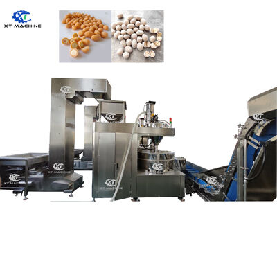 良い価格 Manufacturer Direct Supply Fish Skin/Broad Bean/Peanut and Melon Seeds Batch Automatic Coating Machine with PLC & Gearbox オンライン
