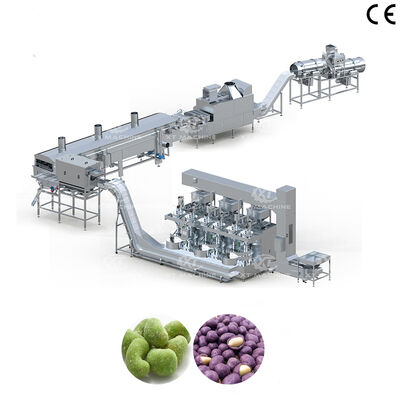 良い価格 全自動フライコーティングピーナッツ加工プラントカシューナッツアーモンドフライ生産ライン オンライン