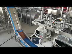 フライ衣付きピーナッツ生産ライン