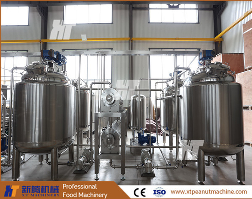 良い価格 High-efficiency Customized Peanut Butter Production Line for Processing Time and Capacity Optimization オンライン