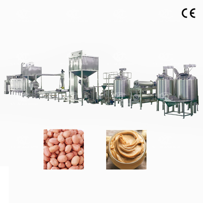 PLCピーナッツバター製造プラント 1000kg/h～5000kg/h