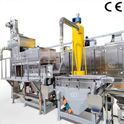 良い価格 プロ 500kg/h 7.5kw ピーナッツ/キャシュー/アーモンド切断機 3段階切断 オンライン