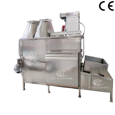 良い価格 600-1800 KG/H 容量 S304 ステンレス鋼ピーナッツ冷却コンベアシステム オンライン
