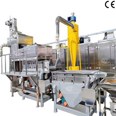 良い価格 500kg/h 自動分類ピーナッツクラッシャー ピーナッツ切断機 ナッツクラッシャー オンライン