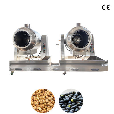 スナック加工用自動温度制御付きプロフェッショナル80kg/バッチSUS304糖衣機