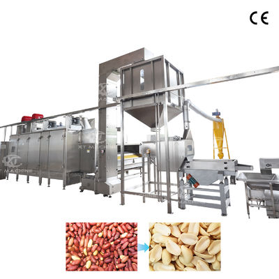良い価格 割れ率100%、処理能力800～1000kg/hのピーナッツ生剥き機 オンライン