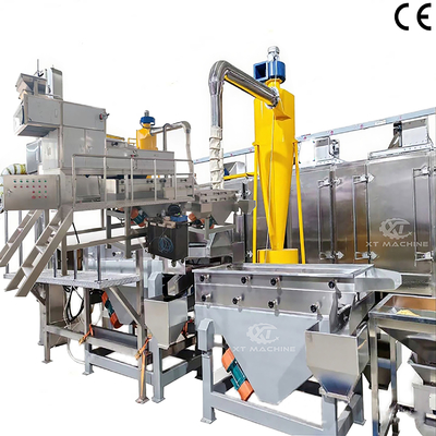 良い価格 500kg/h 自動分類ピーナッツクラッシャー ピーナッツ切断機 ナッツクラッシャー オンライン