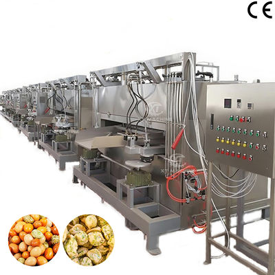 良い価格 完全に自動 100kg/h コーティングされたナッツ焼焼機 日本豆 スイングロースター オンライン