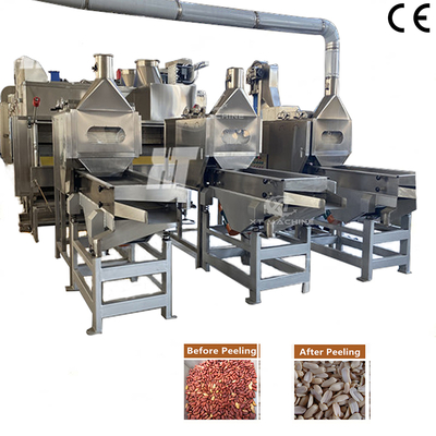 良い価格 600-800kg/h Peanut Blanching Machine with 98-99% Peeling Rate オンライン