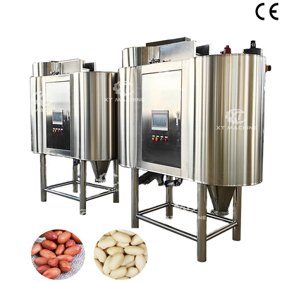 良い価格 220V/380V 自動ピーナッツ・ハゼルナッツ・ピリング・マシン 2000KG/H オンライン
