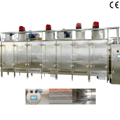 良い価格 Adjustable Temperature Belt Type Peanut Roasting Machine with Powerful Cooling Function オンライン