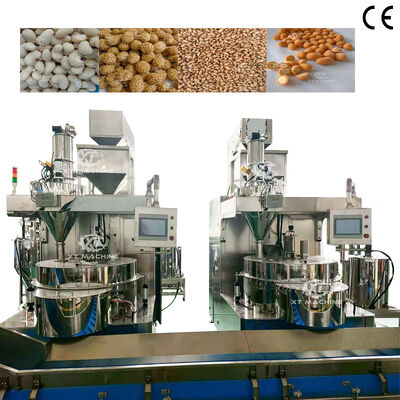 200kg/h-1000kg/h ステンレス鋼 PLC制御 スナック食品コーティングマシン 自動ナッツコーティングマシン