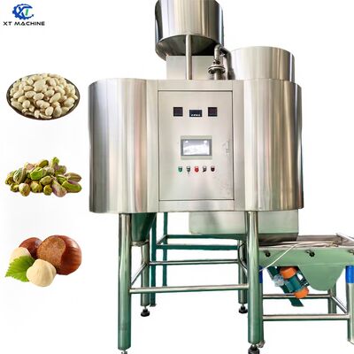 良い価格 500-1000kg/h 容量 304ステンレス鋼のハズルナッツ/ピスタチオ・ブランチャー オンライン