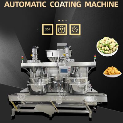 300~400kg/h 自動 クラッシュなワサビで覆われたピーナッツを作る機械 PLC制御