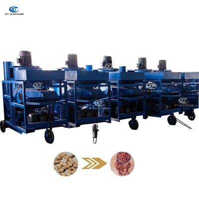 プロフェッショナル 5000kg/h 容量 ピーナッツ殻むき機 99% 剥皮率 380V 50Hz 3相電源