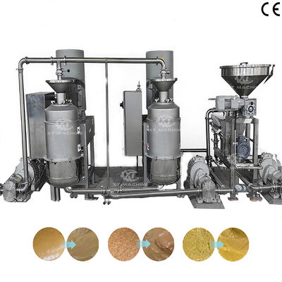 良い価格 高速ピーナッツ・グライダーとナッツ・バター・フライリング・マシン 200-300 メッシュの精密さ ナッツ加工工場 オンライン