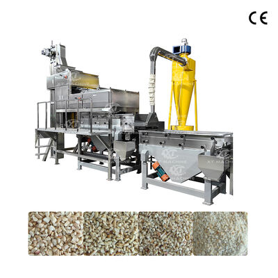 良い価格 500~600kg/h ピーナッツ切断機 ナッツコッパー用のアーモンドカシューナッツ粉砕機 オンライン