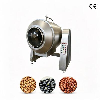 良い価格 ホットセール コマーシャル 70kg/バッチ シュガーコーティングマシン 全自動ローラーロースター 温度制御付き オンライン